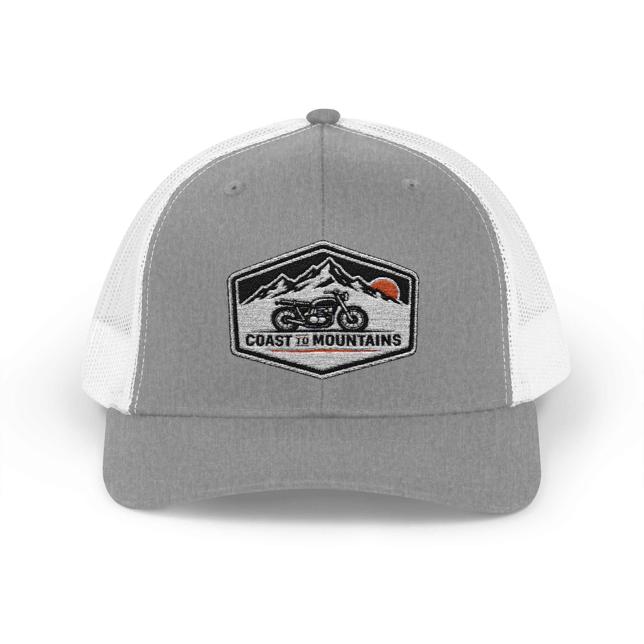 Coastal Cycle Craft Patch Trucker Hat | Coast to Mountains Snapback