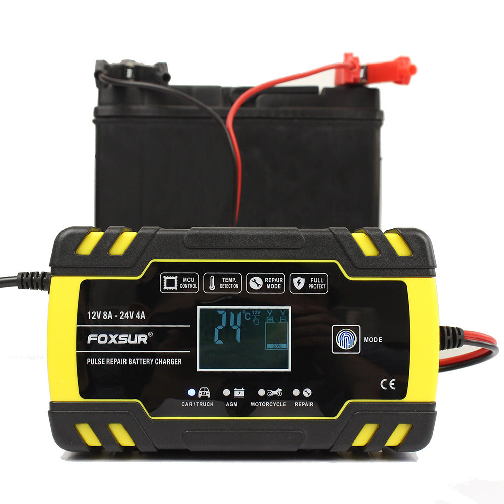 Smart Motorcycle Battery Trickle Charger