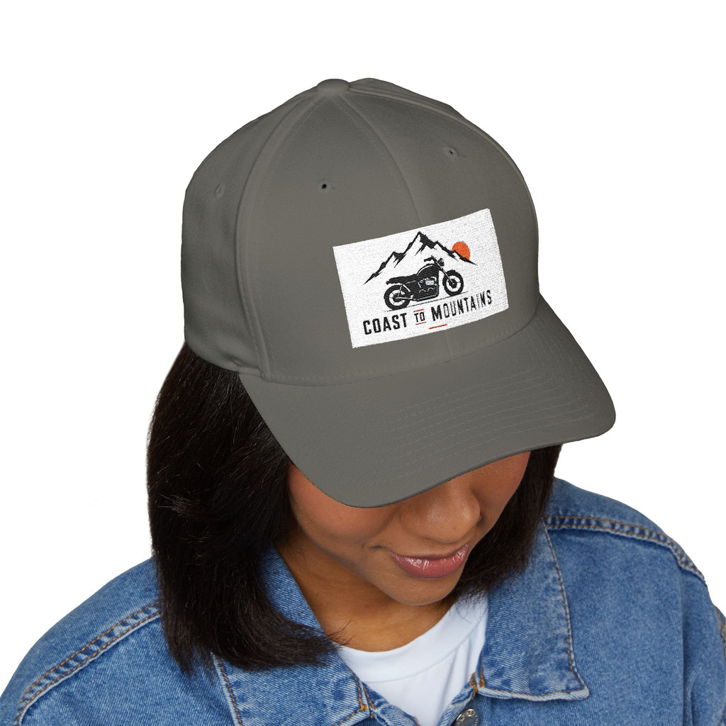 Coast to Mountains Embroidered Fitted Cap | Flexfit 6277