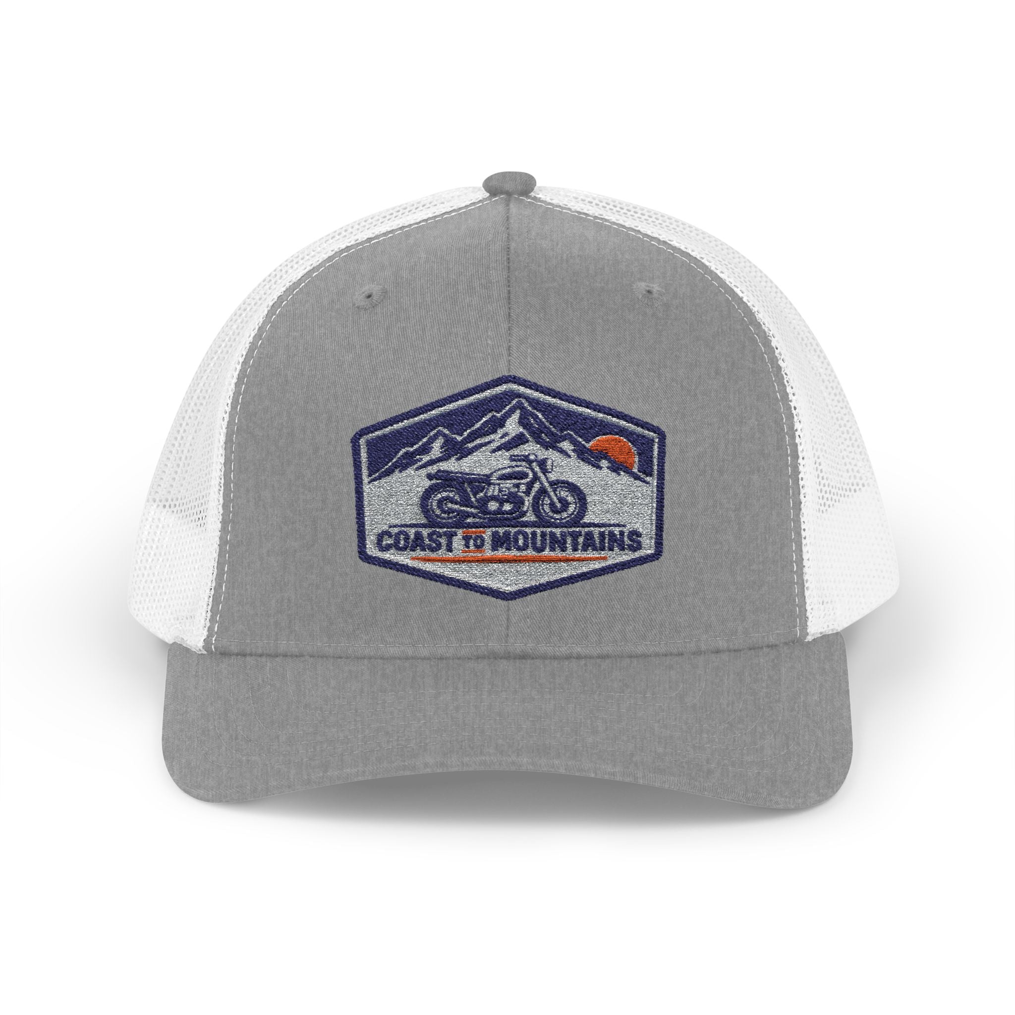 Coastal Cycle Craft Patch Trucker Hat | Coast to Mountains Snapback