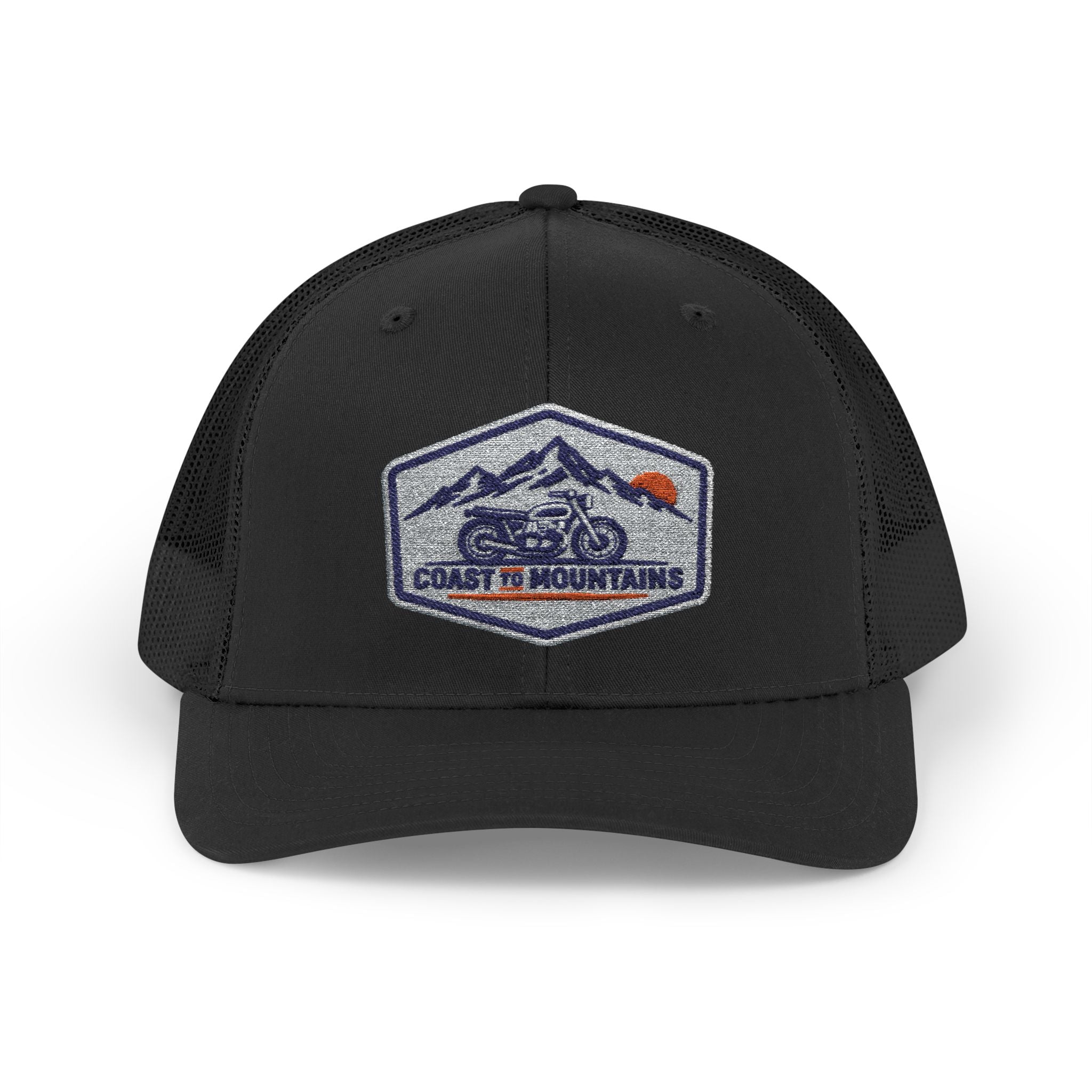 Coastal Cycle Craft Patch Trucker Hat | Coast to Mountains Snapback