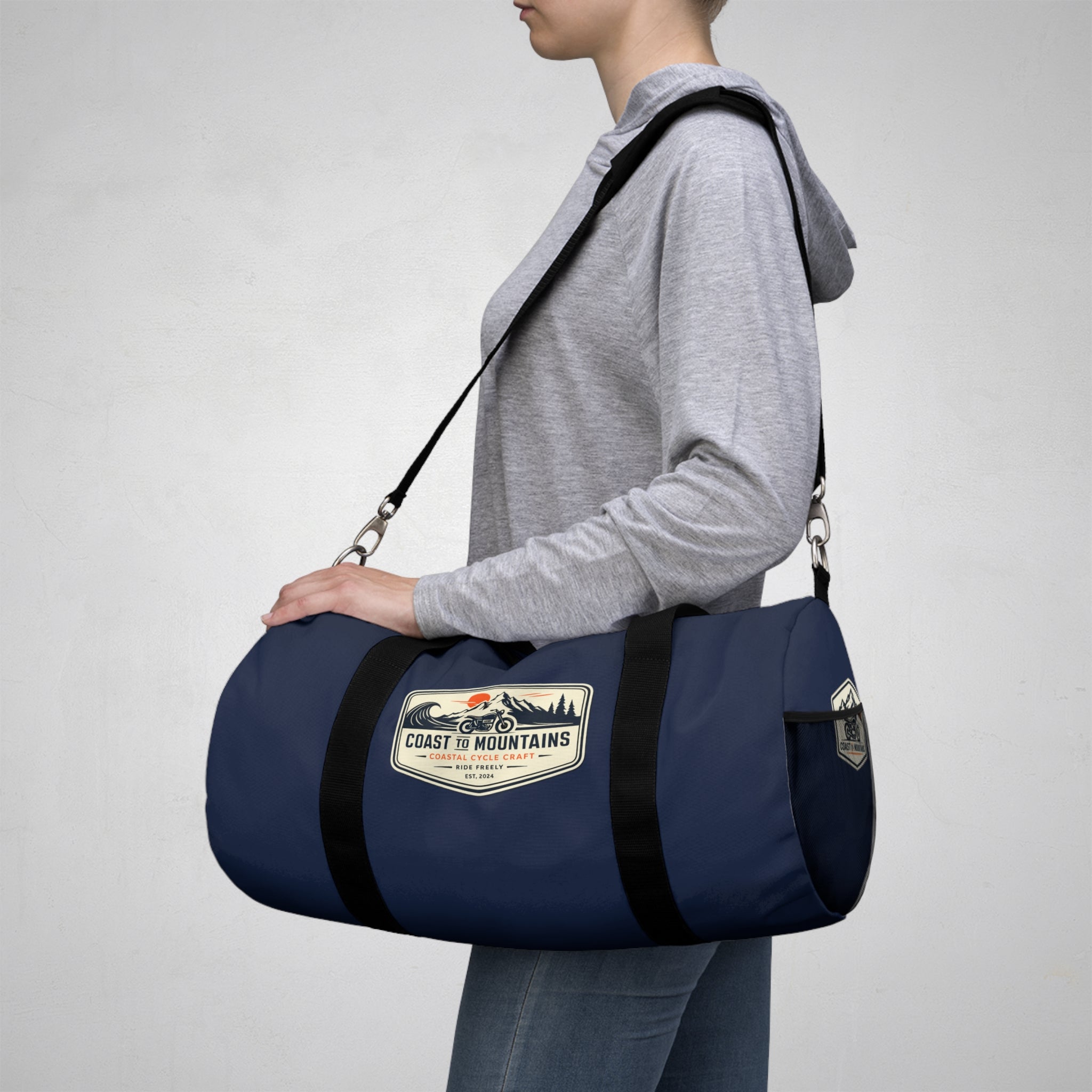 Coast to Mountains Motorcycle Duffel Bag - Adventure Travel Gear