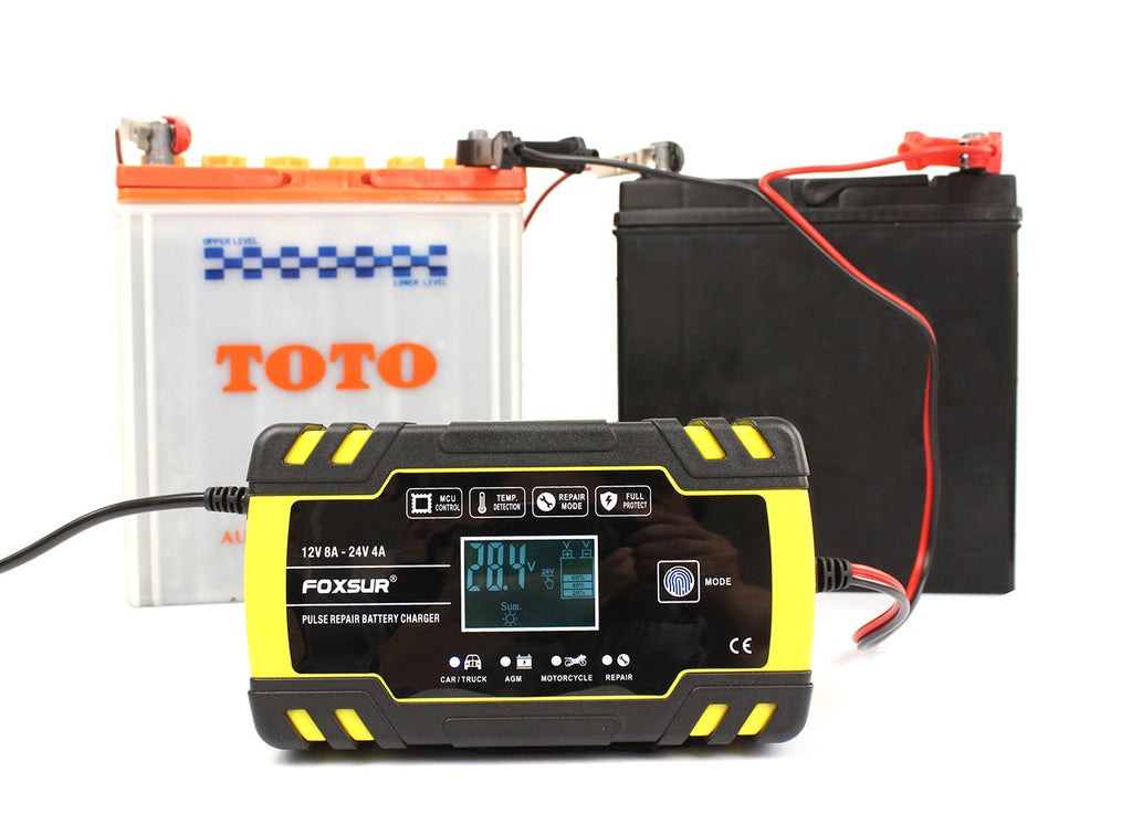Smart Motorcycle Battery Trickle Charger