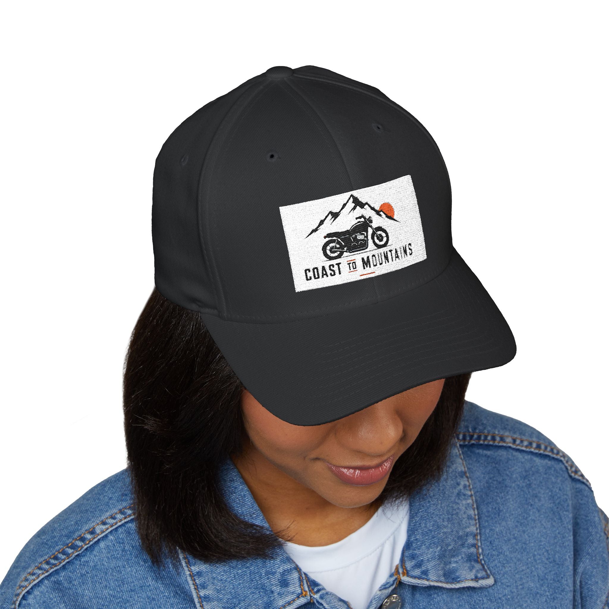 Coast to Mountains Embroidered Fitted Cap | Flexfit 6277