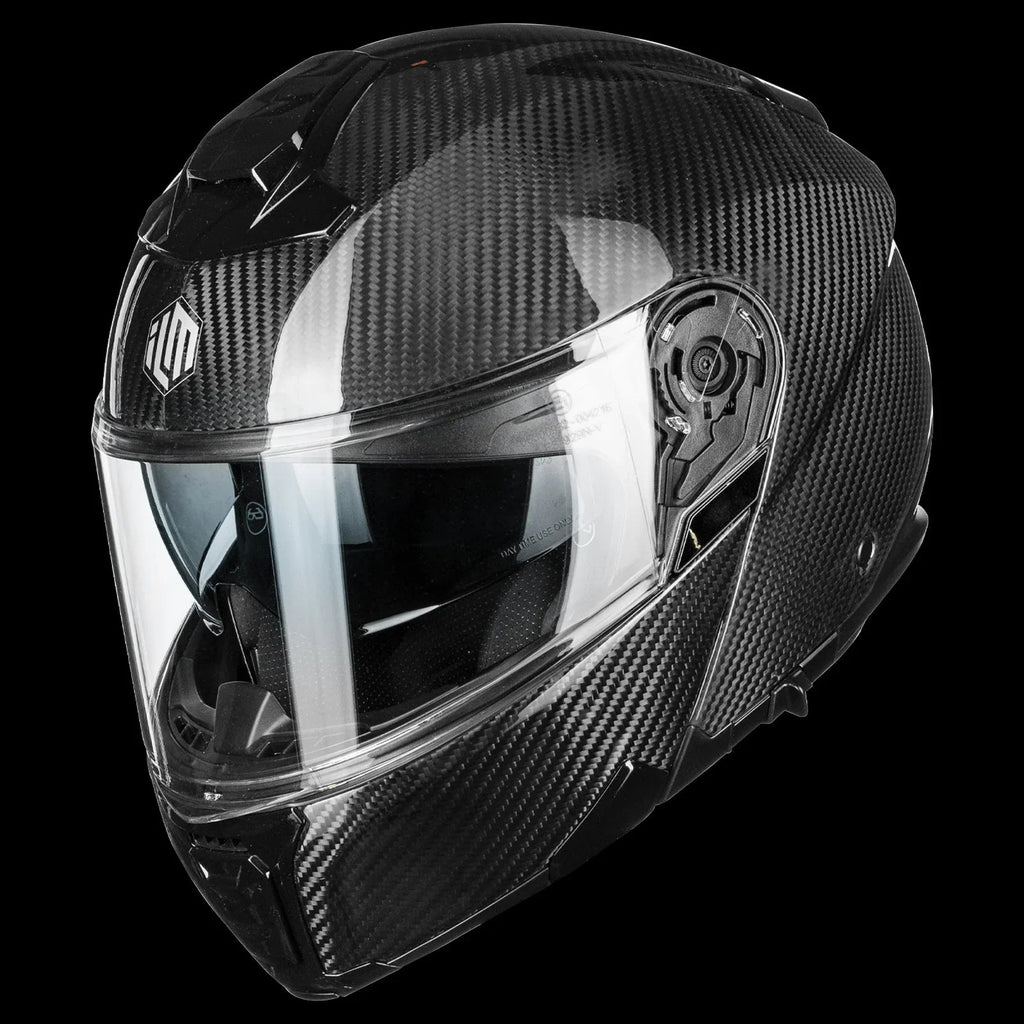 ILM MF529F Carbon Fiber Modular Motorcycle Helmet | DOT, ECE & FMVSS 218