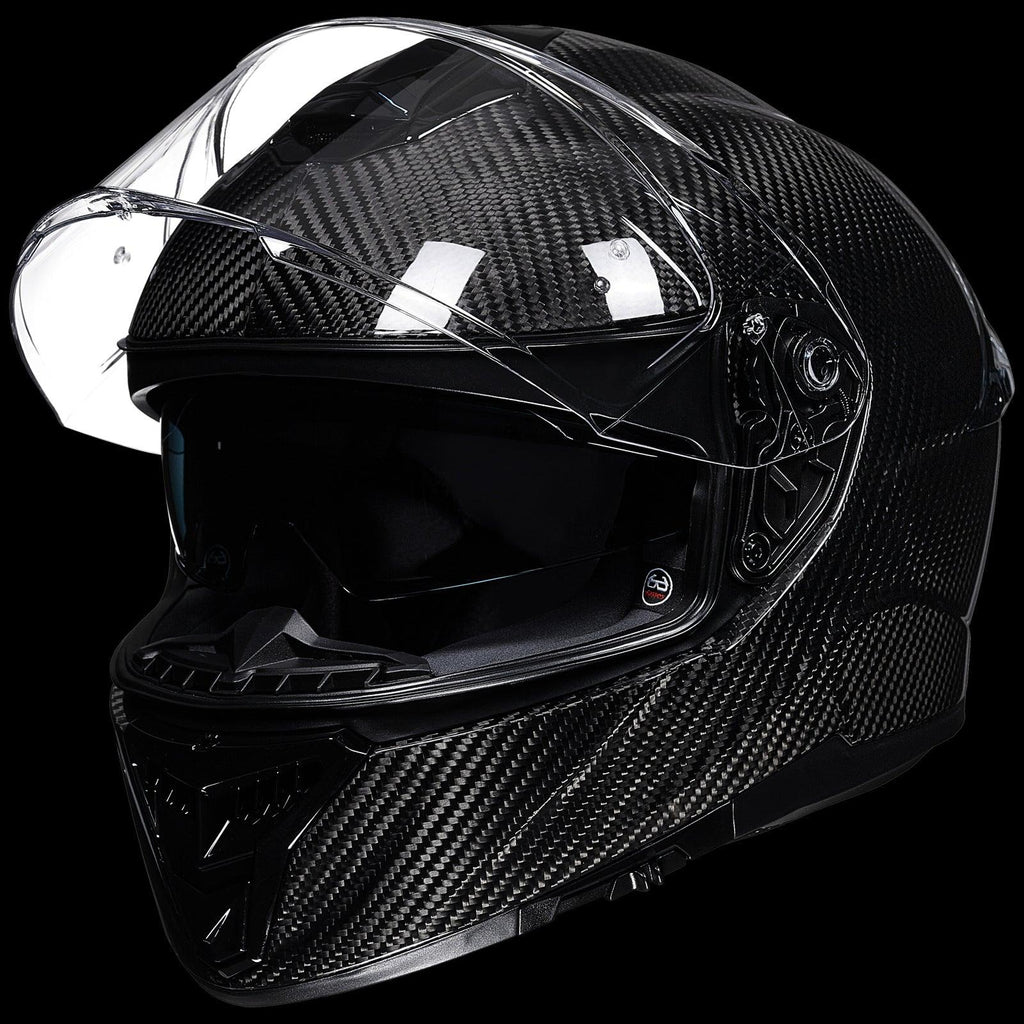 ILM 861C Full-Face Carbon Fiber Motorcycle Helmet