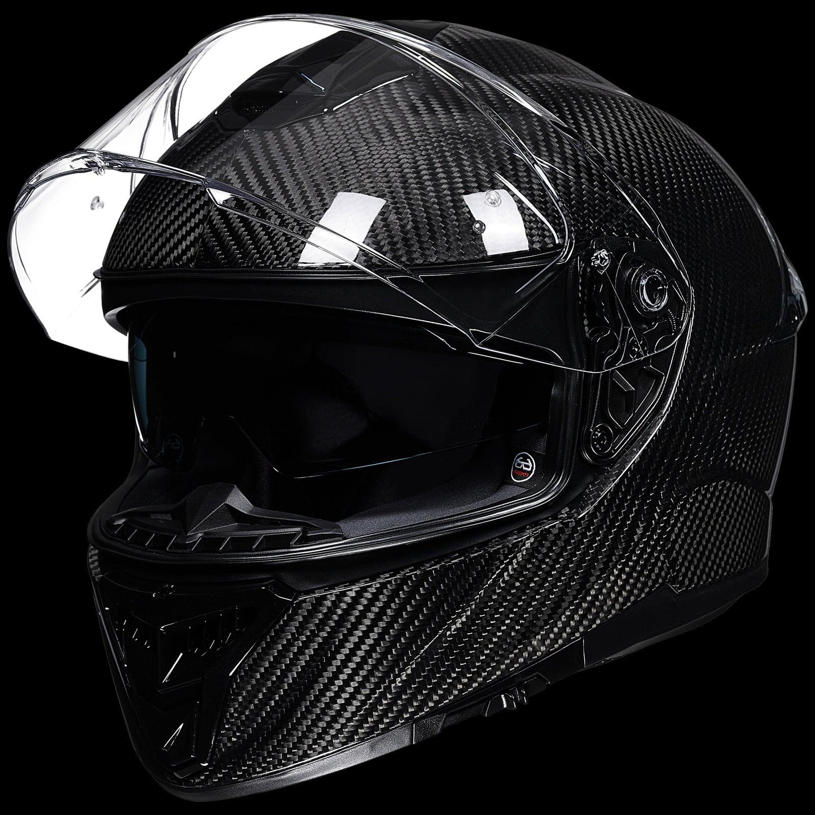 ILM 861C Full-Face Carbon Fiber Motorcycle Helmet
