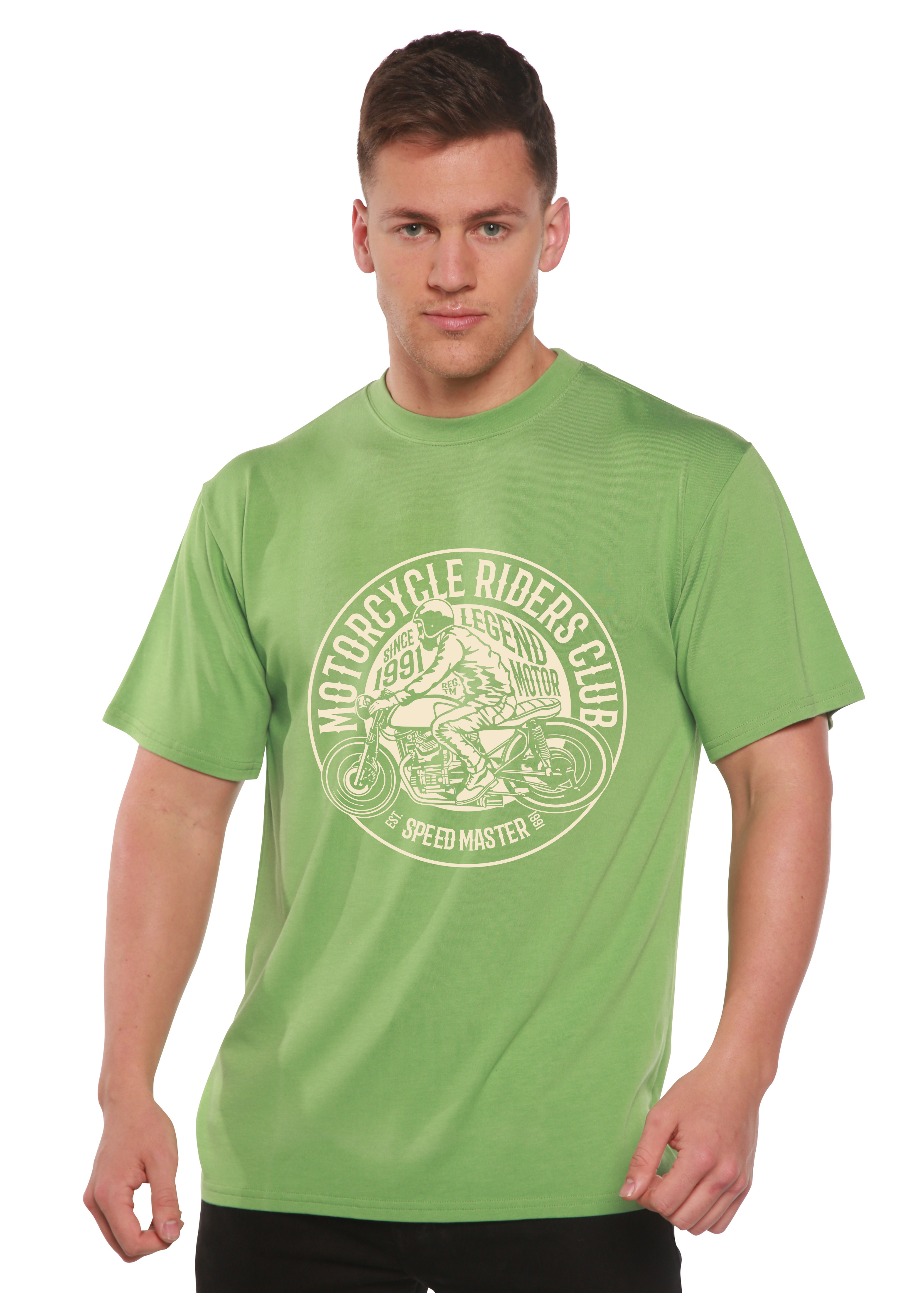 Motorcycle Riders Club Graphic Tee – Bamboo Viscose & Organic Cotton