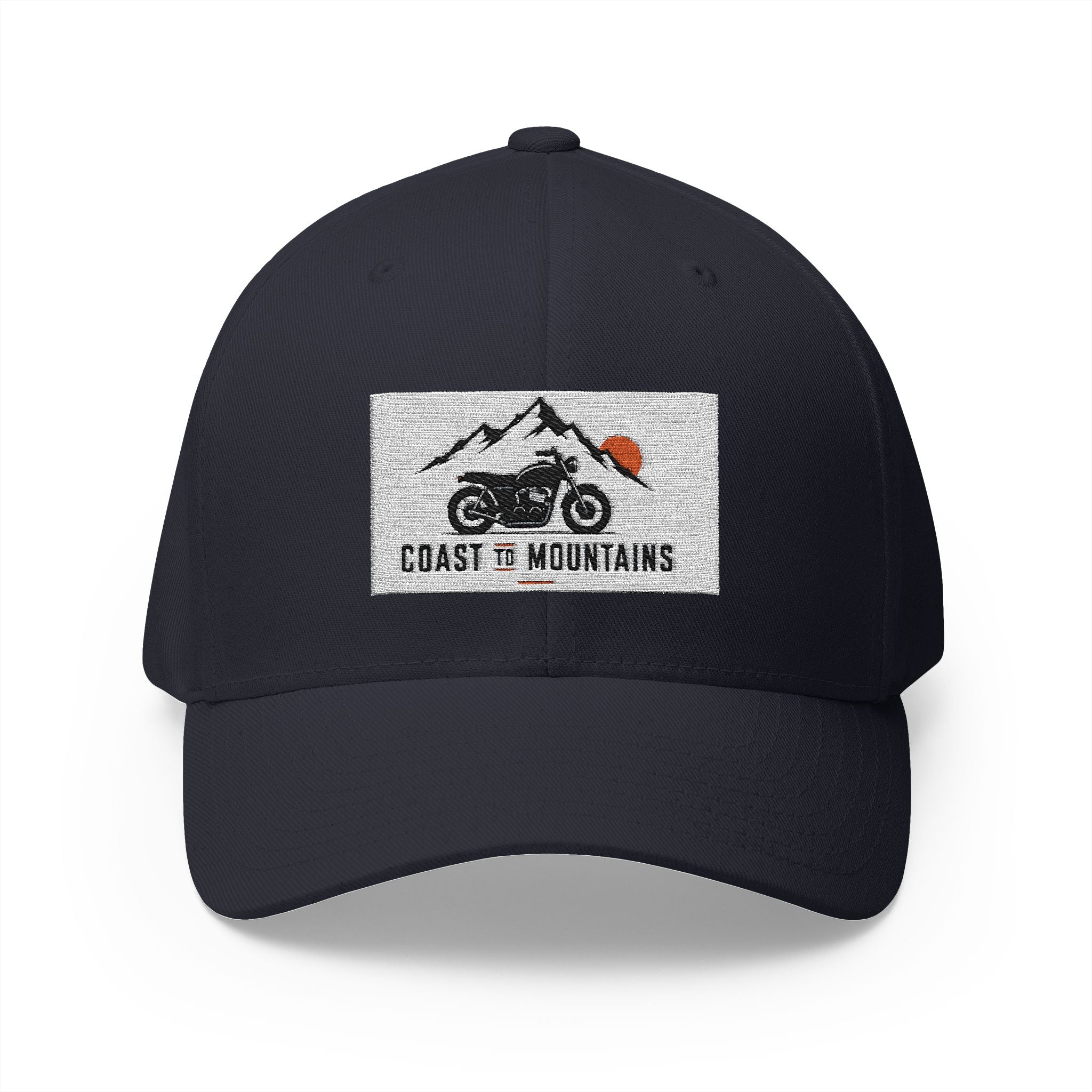 Coast to Mountains Embroidered Fitted Cap | Flexfit 6277