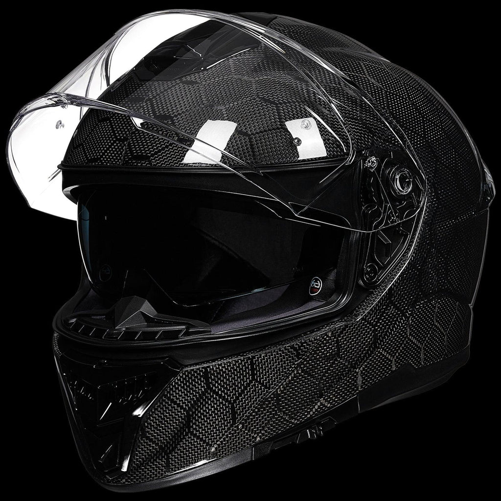 ILM 861C Full-Face Carbon Fiber Motorcycle Helmet