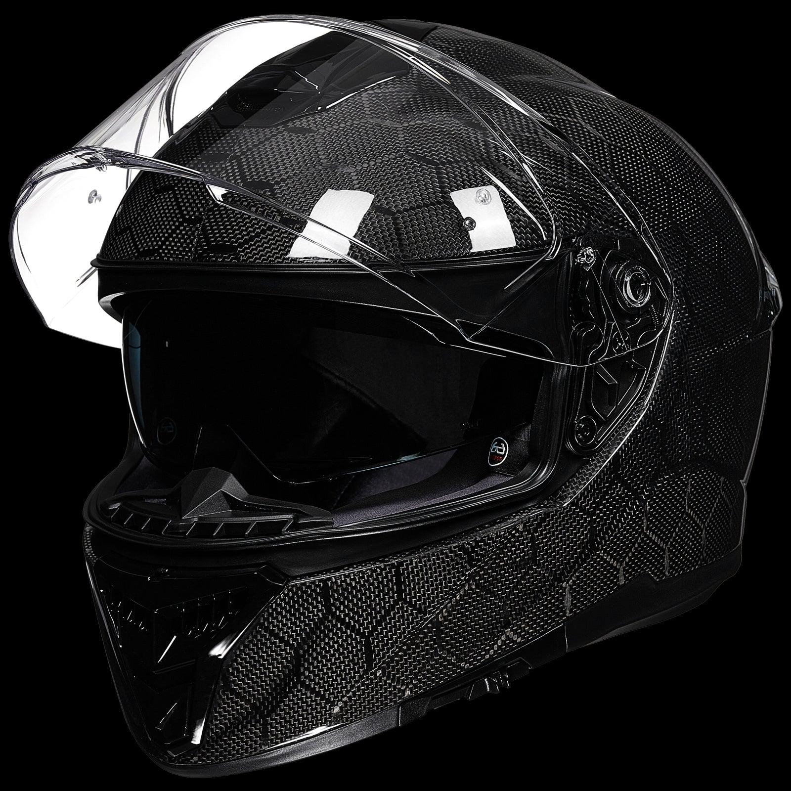 ILM 861C Full-Face Carbon Fiber Motorcycle Helmet