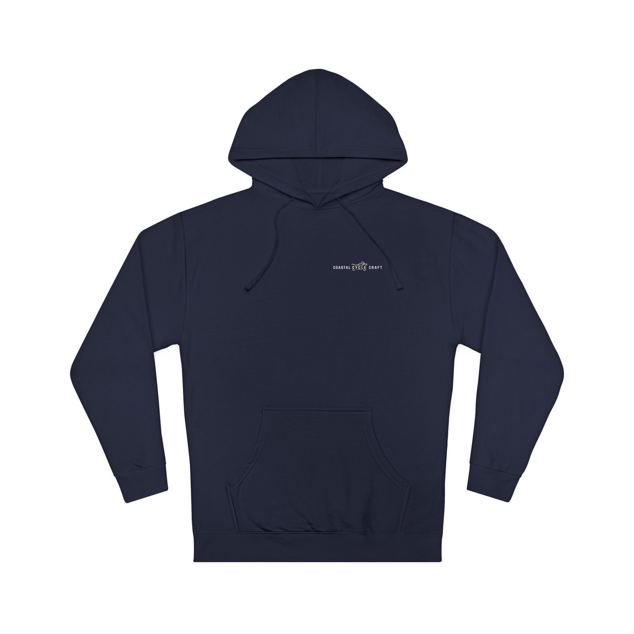 Coast to Mountains Motorcycle Badge Hoodie