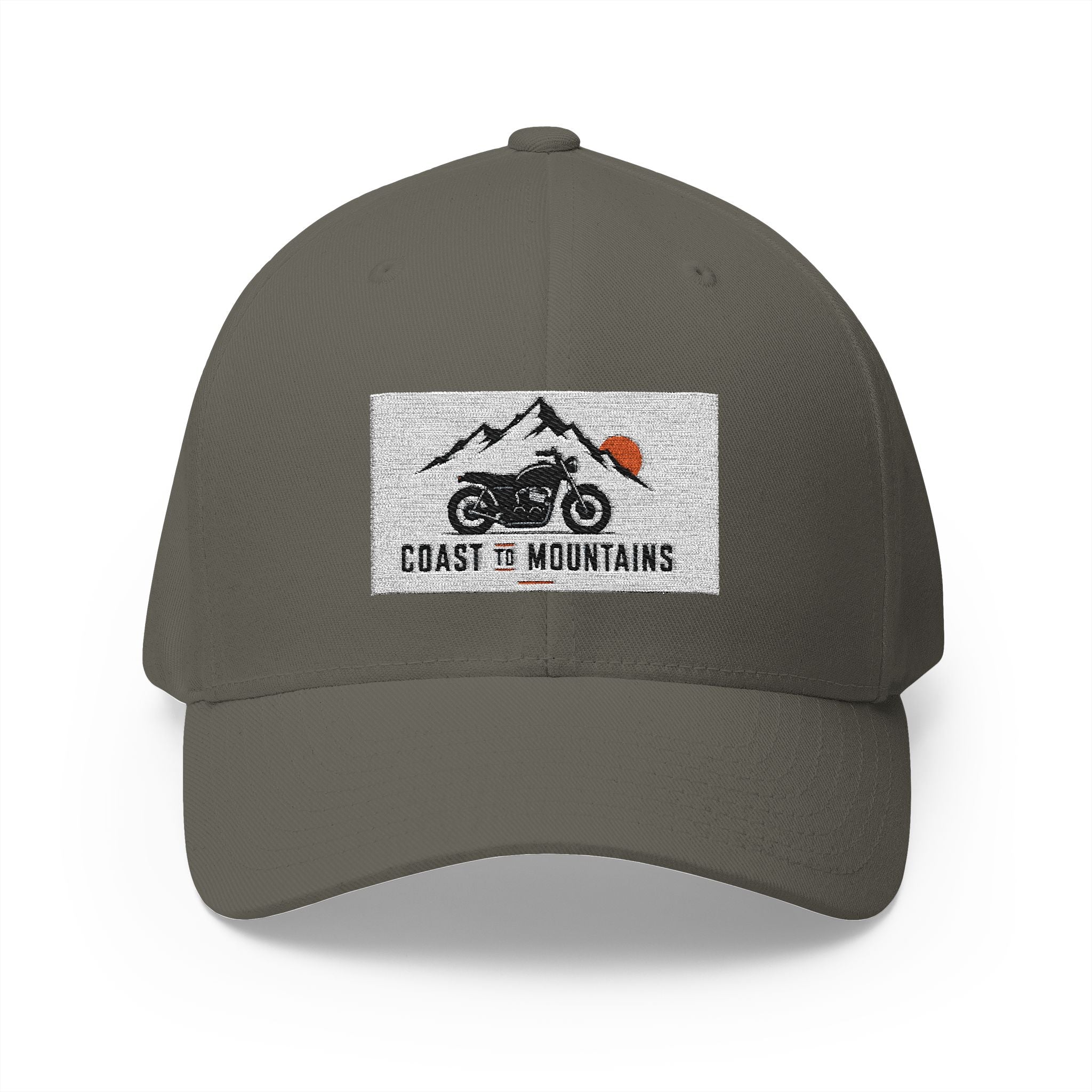 Coast to Mountains Embroidered Fitted Cap | Flexfit 6277
