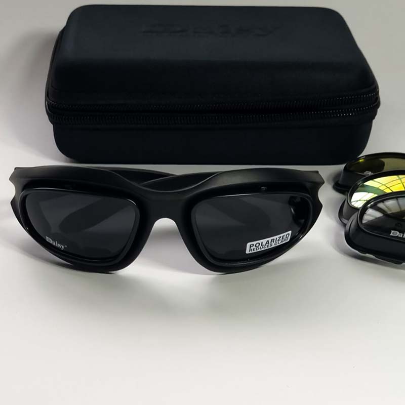 Polarized Riding Sunglasses – UV400 | 4-Lens Kit