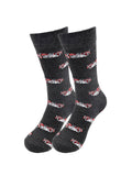 Motorcycle Socks | Moto Graphic Cotton Crew Socks | Unisex