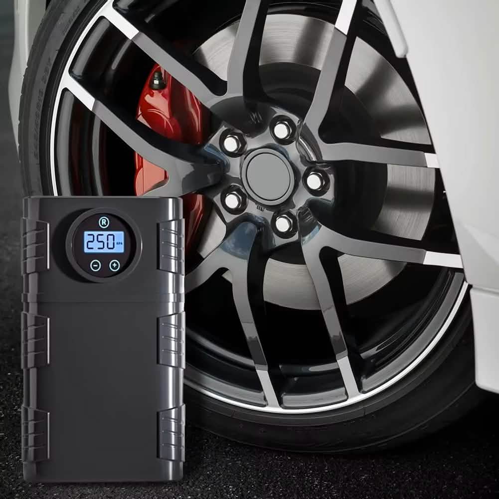 Cordless Tire Inflator – 120 PSI | Compact Air Compressor for Motorcycles, Bikes & Cars