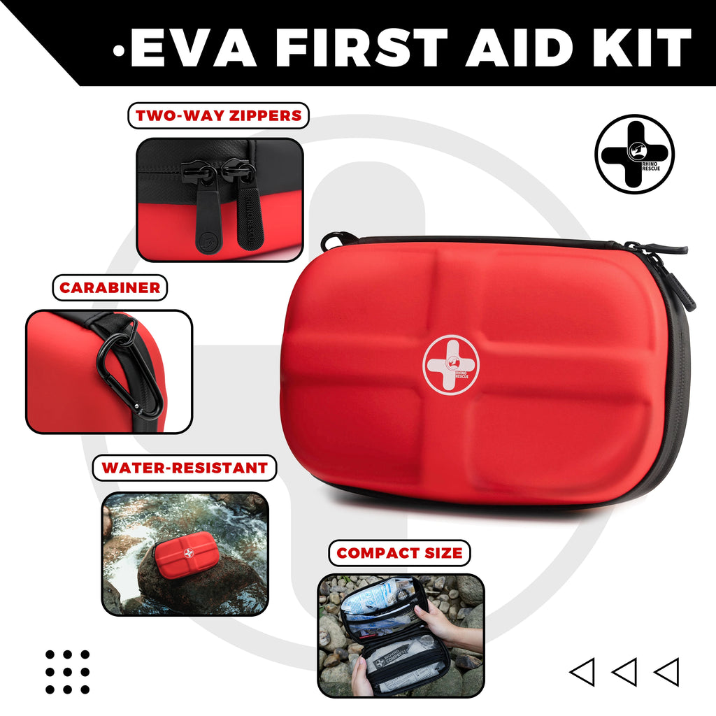 Rider's Waterproof First Aid Kit – 89-Piece Compact Emergency Pack