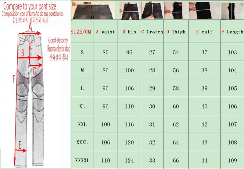 Motorcycle Cargo Riding Jeans | CE Armor Included, All-Season – Black & Grey