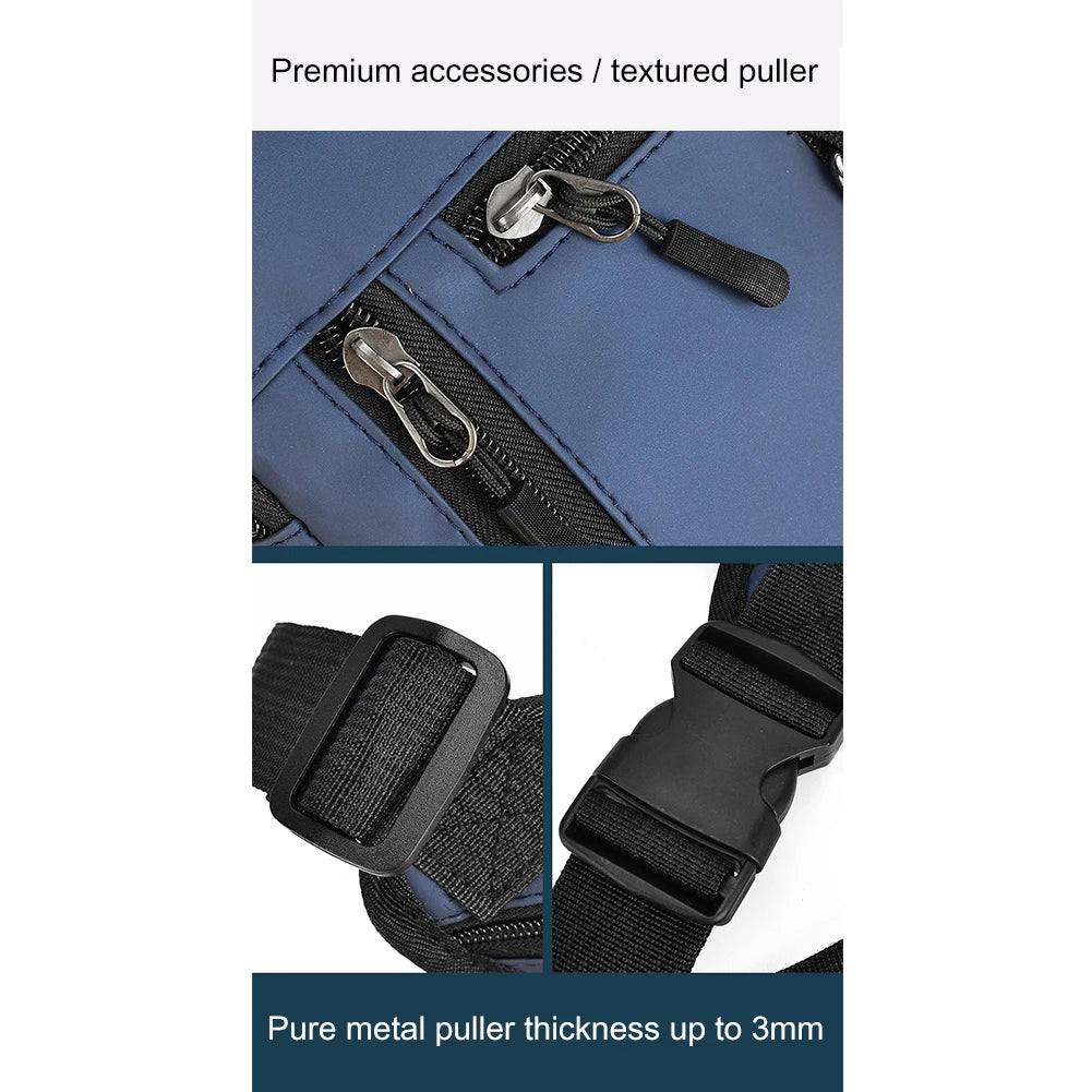Moto Thigh Bag | Waterproof Drop Leg Pack in Leather & Polyester