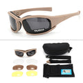 Coastal Tactical Riding Goggles – Polarized 4-Lens Kit | UV400 Windproof