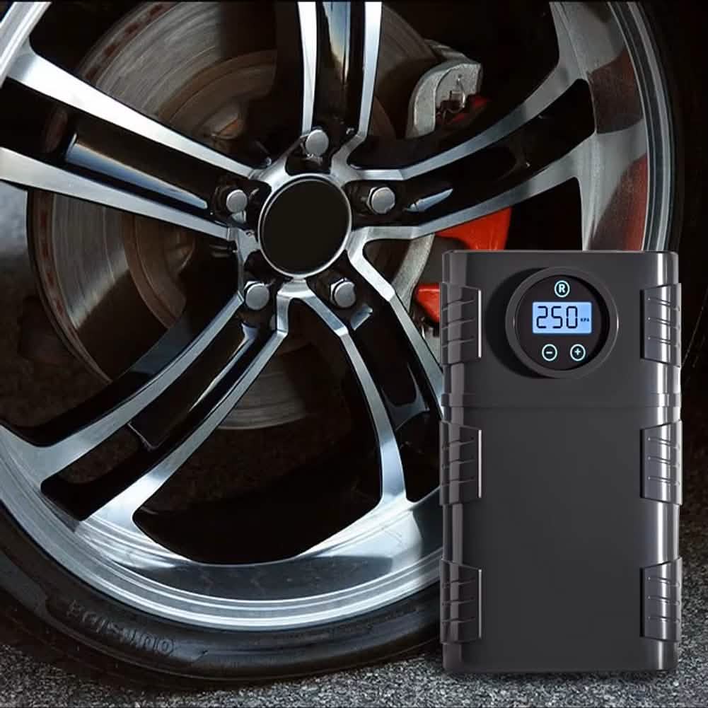Cordless Tire Inflator – 120 PSI | Compact Air Compressor for Motorcycles, Bikes & Cars