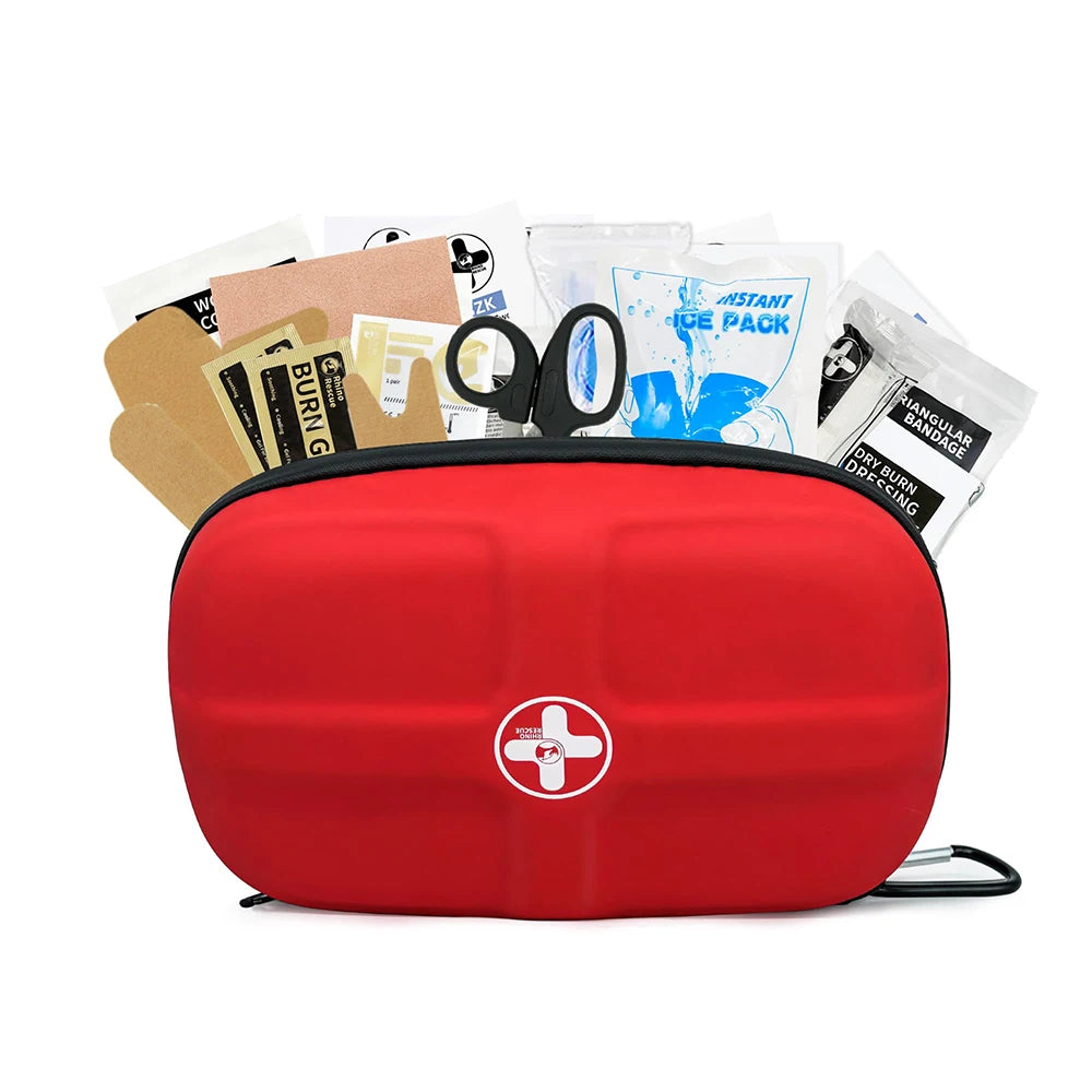 Rider's Waterproof First Aid Kit – 89-Piece Compact Emergency Pack