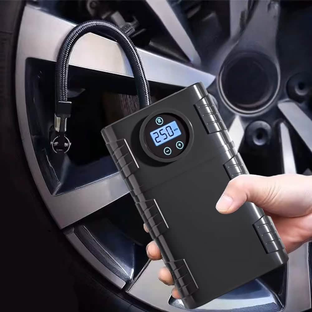 Cordless Tire Inflator – 120 PSI | Compact Air Compressor for Motorcycles, Bikes & Cars