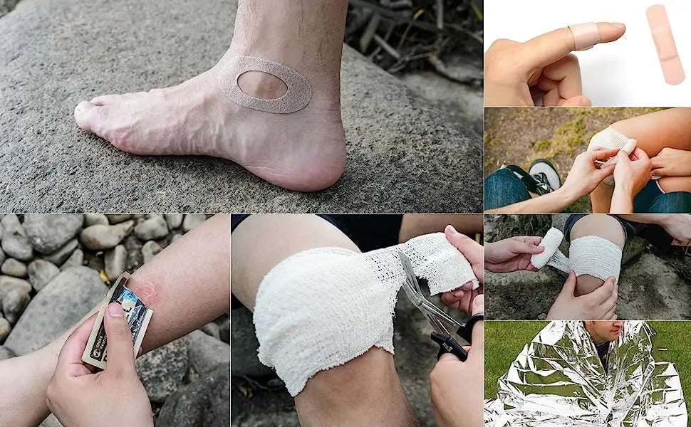 Rider's Waterproof First Aid Kit – 89-Piece Compact Emergency Pack
