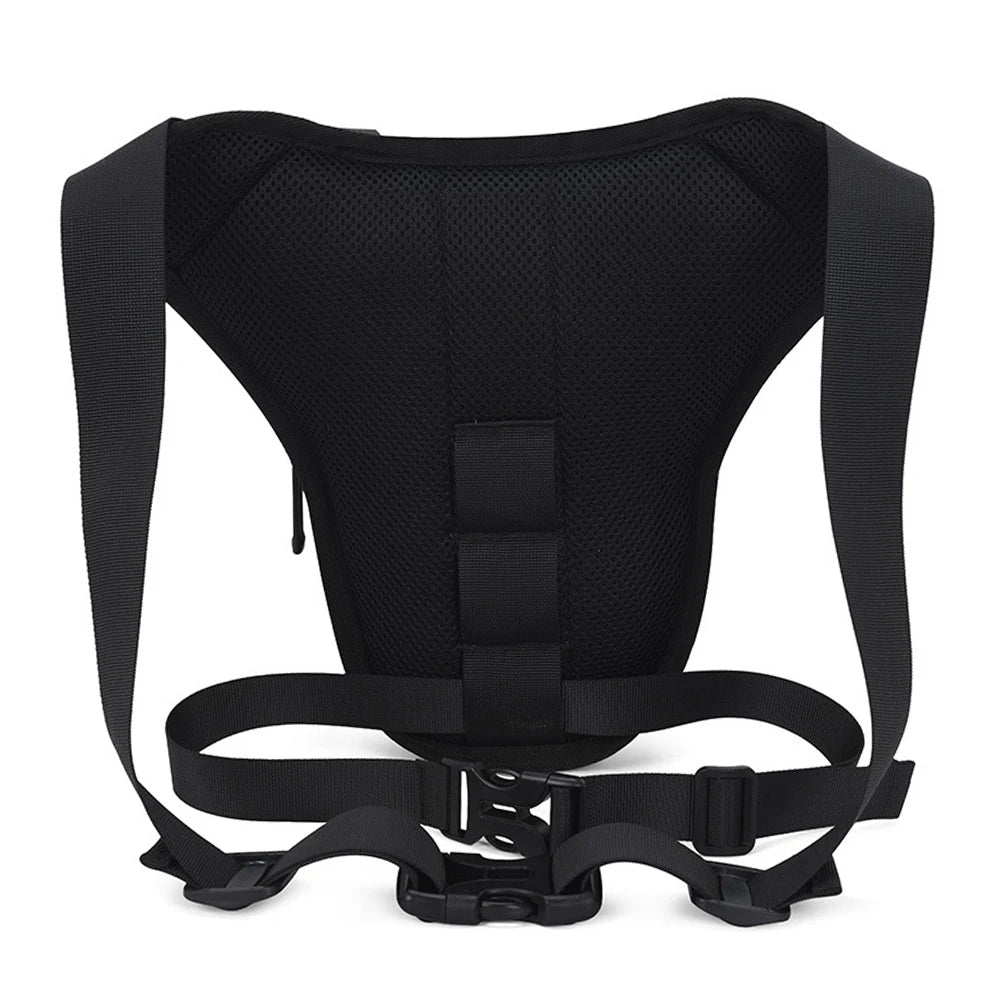 Moto Drop Leg Bag | Waterproof Thigh Pack with Reflective Detail & Audio Port