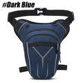 Moto Drop Leg Bag | Waterproof Thigh Pack with Reflective Detail & Audio Port
