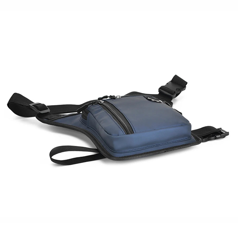 Moto Thigh Bag | Waterproof Drop Leg Pack in Leather & Polyester