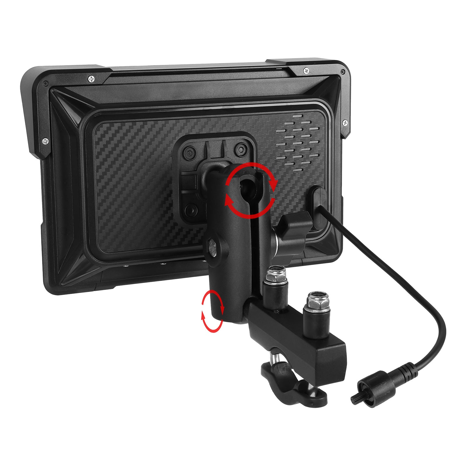 7-inch Motorcycle PND  CarPlay Compatible  No Recording Function