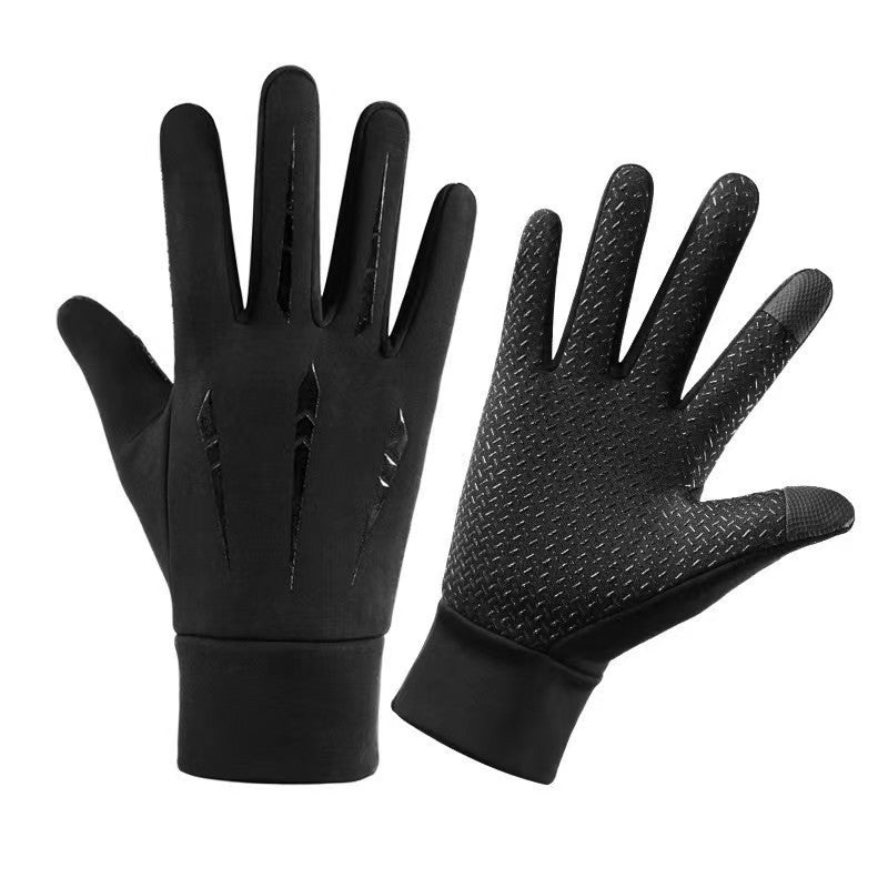 Men's Waterproof Fleece-Lined Touchscreen Riding Gloves